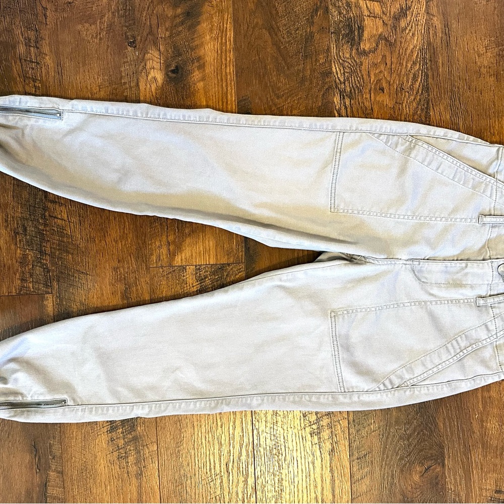 CAbi Light Gray “Compass Pant”